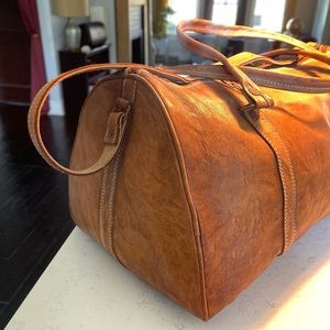 Leather Duffle -